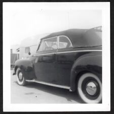 CarSpotter: 1941 Chrysler Convertible Side View: Vintage SNAPSHOT Photo picture