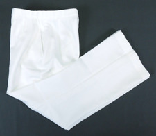 US Navy Women's Pants 10 WP Petite White Jumper Slacks Summer Service Dress picture