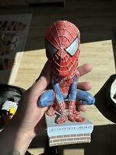 NECA Head Knocker Spider-Man Movie Tobey Maguire Hand Painted 2002 picture