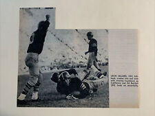 Leon Sellers USC Ed Bartlett California 1952 S&S Football Pictorial 8X6 Panel picture