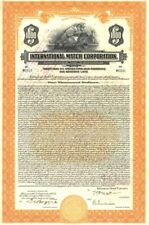 International Match Corporation - $1,000 Gold Bond - Great History - Kreuger & T picture