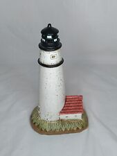 Cape Cod Lighthouse Vintage  1993 Geo. Z. Lefton Hand Painted Non Lighted 6