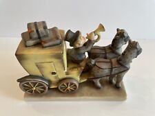 HUMMEL The Mail Is Here 226 Stagecoach Figurine Goebel FULL BEE TMK-2 1952 picture