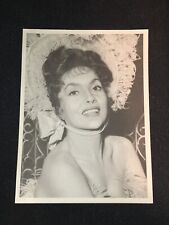 1958 HOLLYWOOD ACTOR GINA LOLLOBRIGIDA RARE VINTAGE PHOTO CARD #19 TRAPEZ picture