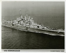 USS Birmingham in the Pacific Ocean OLD PHOTO picture