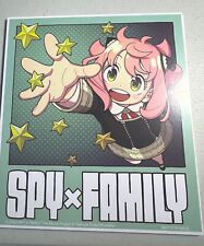 Anya SPY x FAMILY CODE WHITE art board Post Card AMC Promo anime movie Tatsuya picture