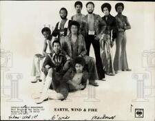1976 Press Photo Earth, Wind & Fire soul vocal group - afx03687 picture