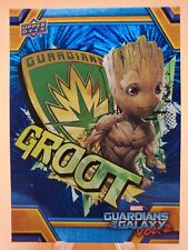 2017 Upper Deck Guardians of the Galaxy Vol 2  Blue Foil RB-31 Groot picture