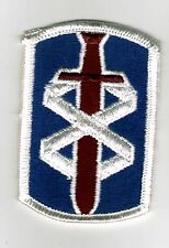 18th MEDICAL BRIGADE PATCH FULL COLOR ARMY:MD10-1 picture