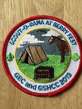 BSA Scout-O-Rama At Berry Fest Gec And Gshcc 2013 Patch picture