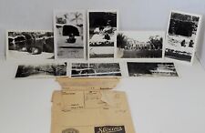 8 Vintage Black & White Photographs 1946 San Diego Zoo Animals picture