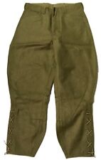  WWI US M1917 WOOL COMBAT FIELD BREECHES TROUSERS- SIZE SMALL 32 WAIST picture