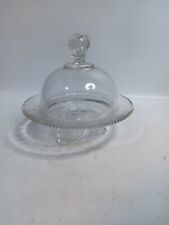 Antique Footed Butter Dome #28 picture