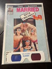 MARRIED...WITH CHILDREN 3D SPECIAL #1 NOW COMICS, NM (WITH 3D Glasses). GEM picture