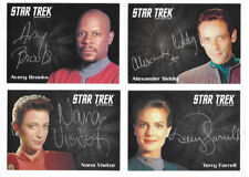 Star Trek Deep Space Nine : Heroes & Villains Autograph Card Selection NM picture