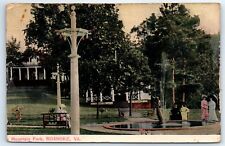 Postcard VA 1912 Roanoke Mountain Park Vtg View G3 picture