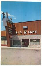 Powers MI Big R Cafe Restaurant Postcard Michigan picture