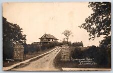 Deerfield Illinois~Claramount Place~Mayor John C Ender Mansion~1914 RPPC picture