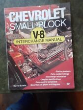 CHEVROLET SMALL BLOCK V-8 INTERCHANGE MANUAL  David Lewis Motorbooks 1989 CHEVY picture