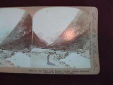 Stereoview Keystone View Company Jordal Valley Buerbrae Glacier In Norway (O) picture