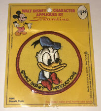 VINTAGE WALT DISNEY DONALD DUCK PATCH APPLIQUES BY STREAMLINE  SEALED  N.O.S. picture