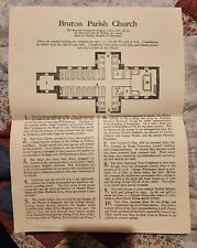 Bruton Parish Church Blueprint And History picture