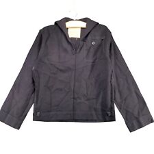 U.S. Navy Men's Wool Jacket Black Size 36 100% Wool Vintage DSA-1-1857-63-C 1965 picture