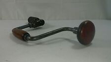 Vintage Stanley Hand Drill Unrestored No. 923 - 10IN Red Handle, red paint, nice picture