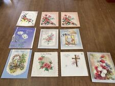 Lot of 10 Birthday Greeting Vintage 1940/1950s-All to the same recipient picture