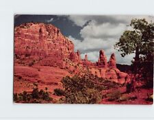 Postcard Red rock formations found in Oak Creek Canyon, Arizona picture