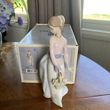 Lladro 7622 Basket Of Love Collectors Society Large 9 3/4