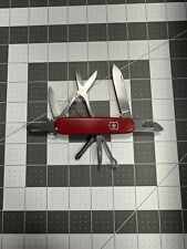 Victorinox Super Tinker Swiss Army Pocket Knife Red 91MM Red 5337 picture