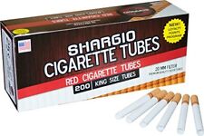 Shargio Red King Size Cigarette Tubes 200 Count Per Box [10-Boxes] picture
