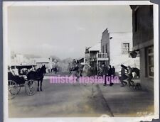 Vintage Photo 1939 Frontier Pony Express Cowboy Western Town picture