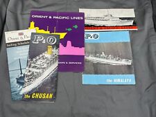 Vintage Peninsular & Orient & Pacific Cruise Brochures Steam Navigation Travel picture