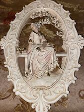 Victorian Wall Art Chalkware picture