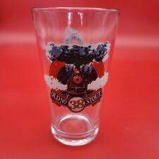 Old No. 38 Stout Beer Pint Glass North Coast Brewing Mancave Barware Pub Bar picture