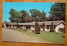 Pasture Spring Motel, Ogunquit MAINE postcard chrome demolished picture