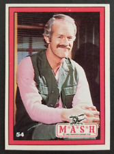 MASH 1982 War Comedy TV Show Topps Card #54 (NM) picture