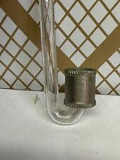 Vintage Glass Steam With Metal Bowl Pipe Unused 1970's rare 1970's Unused picture