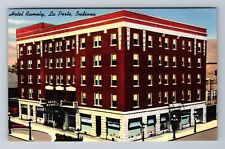 La Porte IN-Indiana, Hotel Rumely, Advertising, Antique, Vintage Postcard picture