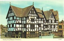 Beautiful Facade of Rowleys House Museum, Shrewsbury, England Postcard picture