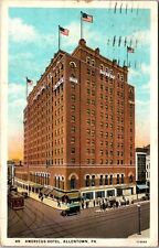 Allentown PA-Pennsylvania, Americus Hotel, Vintage Postcard picture