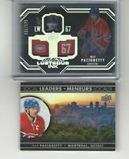2016-17 UD Black Lustrous INK #LIMP Max Pacioretty Montreal 31/175 picture