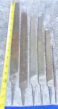 Vintage NICHOLSON Lot Of 6 Hand Files USA picture