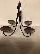 Vintage Metal Candle Wall Sconces Holder picture