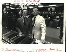 1986 Press Photo Andre & David Rubenstein, Rubenstein Brothers Executives picture