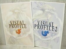 VALKYRIE PROFILE Lenneth Visual Profile Art Book Set 1 & 2 Works PS2 Ltd Booklet picture