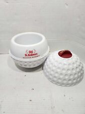 Vtg Old St. Andrews Scotch Wiskey Collectable Golf Ball Bottle Cooler Chiller picture