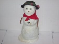 Byers Choice Snowman with Adorable Hat New picture